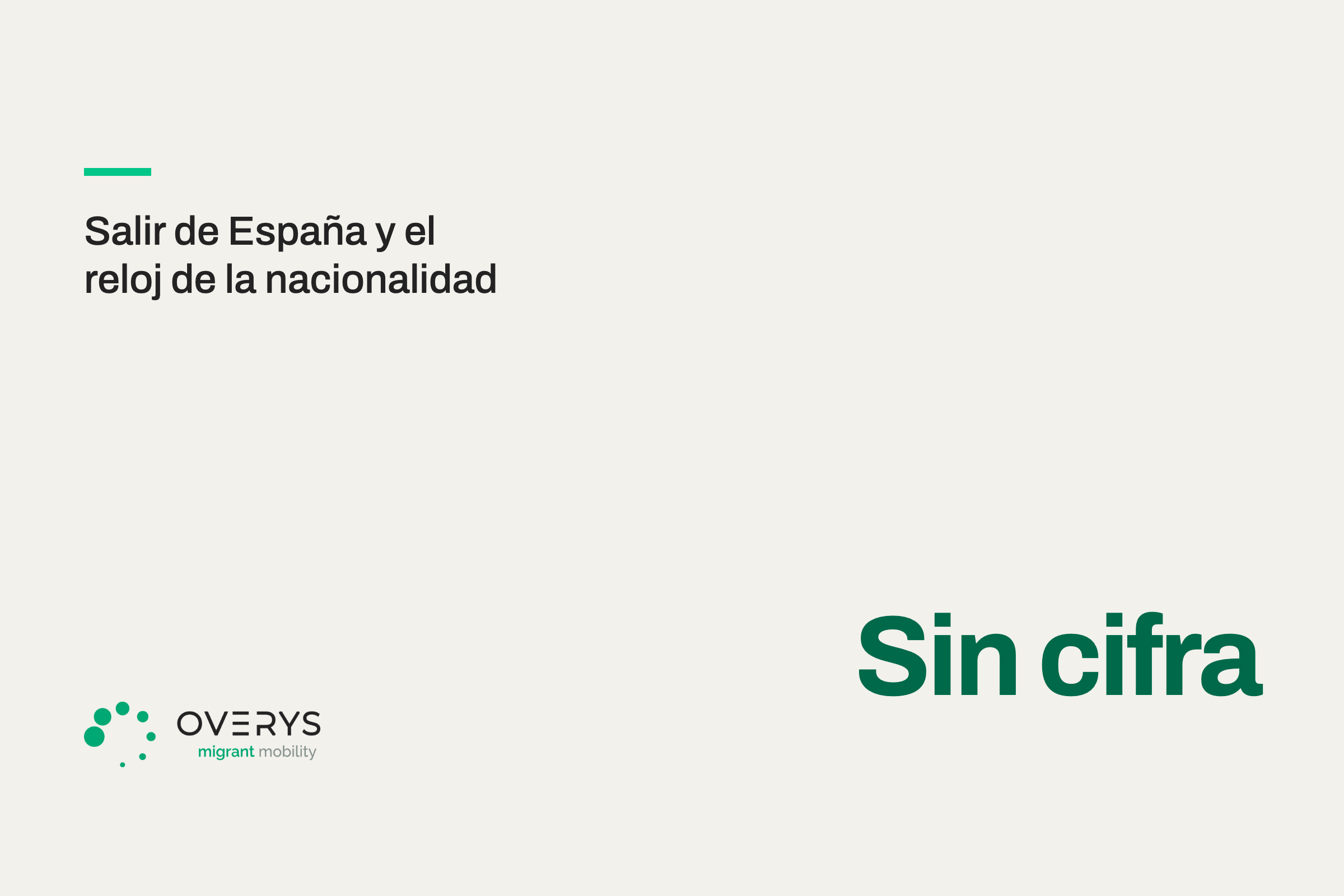Salir de España mientras estás en nómada digital: qué le pasa al reloj de la nacionalidad