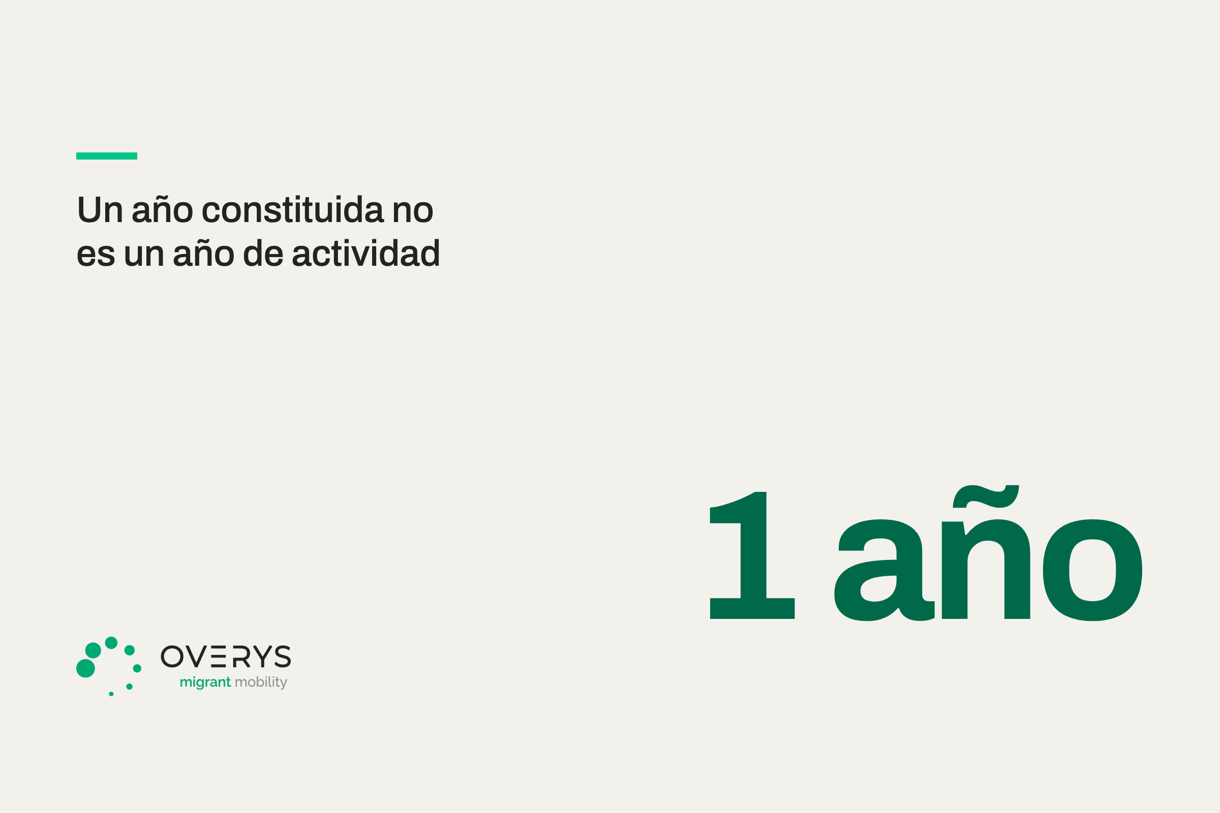 Tu empresa lleva seis años registrada. La ley no pregunta eso